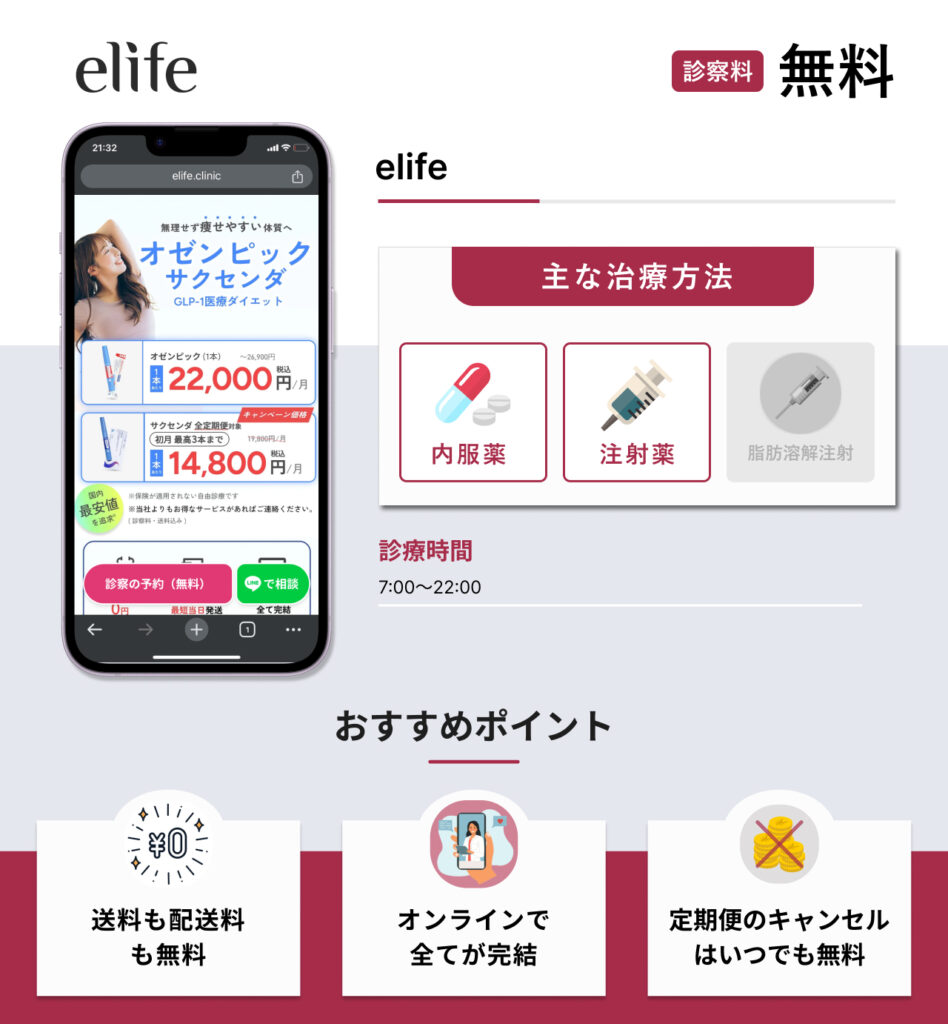 elifeの紹介画像