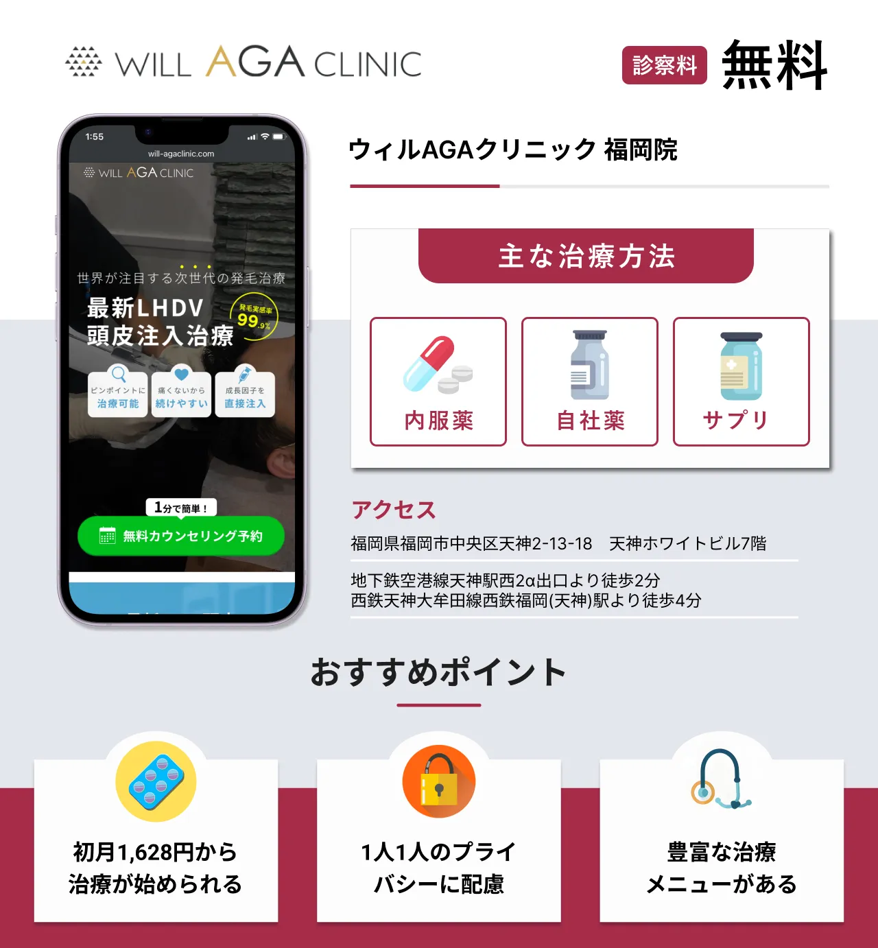 will-aga-clinic福岡院